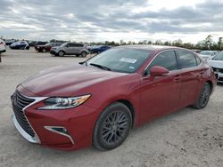 Salvage cars for sale from Copart Houston, TX: 2018 Lexus ES 350