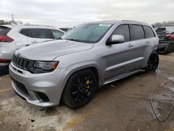 Jeep salvage cars for sale: 2018 Jeep Grand Cherokee Trackhawk