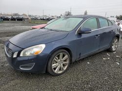 Salvage cars for sale at Eugene, OR auction: 2012 Volvo S60 T6