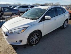 Salvage cars for sale at Kansas City, KS auction: 2017 Ford Focus SE