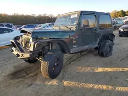 Salvage cars for sale at Conway, AR auction: 1997 Jeep Wrangler / TJ Sahara