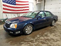 Salvage cars for sale from Copart Lyman, ME: 2002 Cadillac Deville DTS