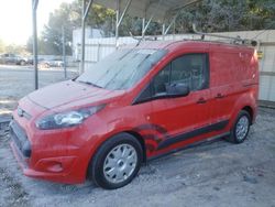 Salvage cars for sale from Copart Midway, FL: 2017 Ford Transit Connect XLT