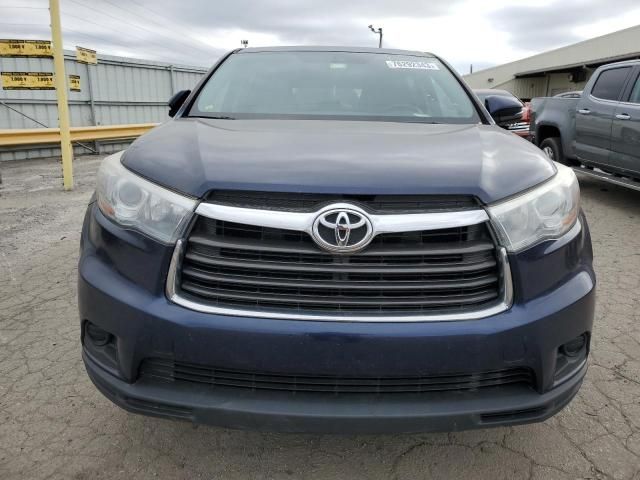 2016 Toyota Highlander LE