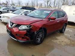 Salvage cars for sale from Copart Bridgeton, MO: 2016 Nissan Rogue S