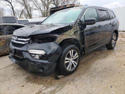 Honda Pilot exl salvage cars for sale: 2017 Honda Pilot EXL