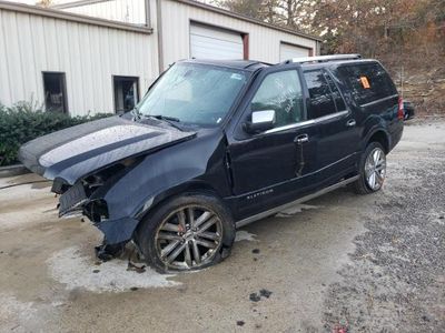 Ford Expedition salvage cars for sale: 2017 Ford Expedition EL Platinum