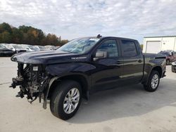 Chevrolet salvage cars for sale: 2022 Chevrolet Silverado LTD C1500 Custom