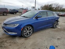 Salvage cars for sale from Copart Oklahoma City, OK: 2015 Chrysler 200 C