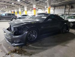 Salvage cars for sale from Copart Woodburn, OR: 2016 Ford Mustang GT