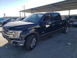 Salvage cars for sale from Copart Anthony, TX: 2019 Ford F150 Supercrew