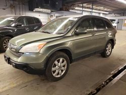 Salvage cars for sale at Dyer, IN auction: 2007 Honda CR-V EXL