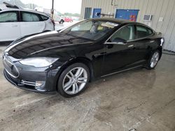 Salvage cars for sale from Copart Homestead, FL: 2014 Tesla Model S