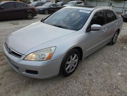 Honda Accord Vehiculos salvage en venta: 2006 Honda Accord EX