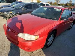 Chevrolet Monte Carlo ls salvage cars for sale: 2005 Chevrolet Monte Carlo LS