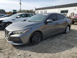 Salvage cars for sale at Savannah, GA auction: 2020 Nissan Sentra S