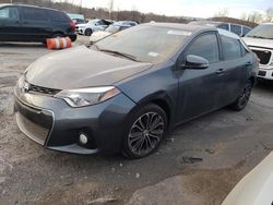 Salvage cars for sale from Copart Marlboro, NY: 2016 Toyota Corolla L