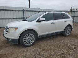 Salvage cars for sale from Copart Mercedes, TX: 2009 Ford Edge Limited