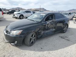 Salvage cars for sale at North Las Vegas, NV auction: 2007 Lexus IS 250