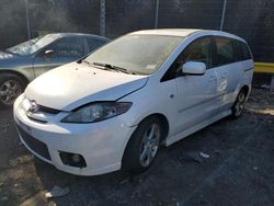 Mazda salvage cars for sale: 2007 Mazda 5