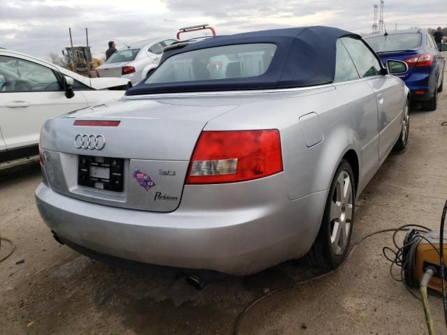 2003 Audi A4 3.0 Cabriolet