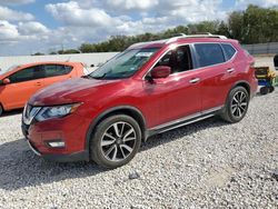 Salvage cars for sale from Copart New Braunfels, TX: 2017 Nissan Rogue S