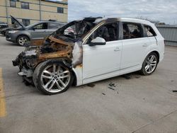 Salvage cars for sale at Wilmer, TX auction: 2018 Audi Q7 Prestige