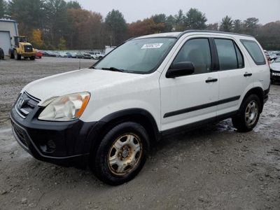 Salvage cars for sale from Copart Mendon, MA: 2005 Honda CR-V LX