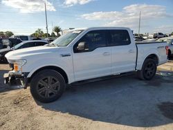 Salvage cars for sale at auction: 2018 Ford F150 Supercrew