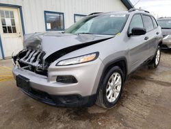 Salvage cars for sale from Copart Pekin, IL: 2016 Jeep Cherokee Sport