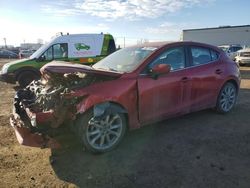 Salvage cars for sale at Rocky View County, AB auction: 2015 Mazda 3 Grand Touring