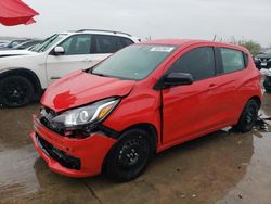 Salvage cars for sale at Grand Prairie, TX auction: 2019 Chevrolet Spark LS