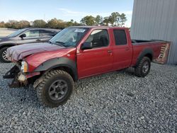 Salvage cars for sale from Copart Byron, GA: 2002 Nissan Frontier Crew Cab XE