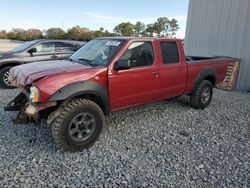 Nissan salvage cars for sale: 2002 Nissan Frontier Crew Cab XE