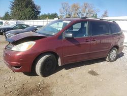 Salvage cars for sale from Copart Finksburg, MD: 2005 Toyota Sienna CE