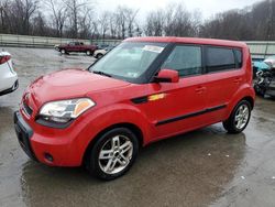 Salvage cars for sale from Copart Ellwood City, PA: 2011 KIA Soul +