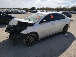 Salvage cars for sale at San Antonio, TX auction: 2020 KIA Forte GT