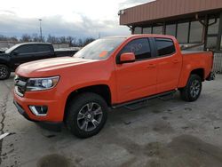 Chevrolet salvage cars for sale: 2019 Chevrolet Colorado Z71