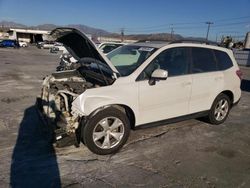 Salvage cars for sale from Copart Sun Valley, CA: 2015 Subaru Forester 2.5I Limited