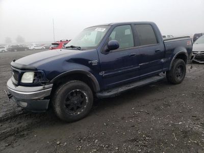 Salvage cars for sale from Copart Airway Heights, WA: 2003 Ford F150 Supercrew