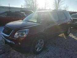 Salvage cars for sale at Milwaukee, WI auction: 2011 GMC Acadia SLE