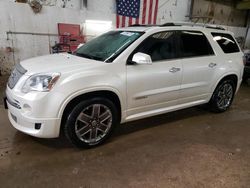 Salvage cars for sale at Casper, WY auction: 2012 GMC Acadia Denali