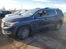 Salvage cars for sale at Woodhaven, MI auction: 2017 GMC Acadia SLE