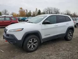 Salvage cars for sale at Portland, OR auction: 2014 Jeep Cherokee Trailhawk