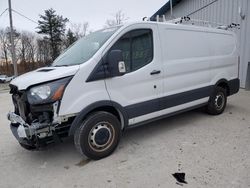 Salvage trucks for sale at Candia, NH auction: 2019 Ford Transit T-150
