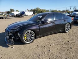 Infiniti q50 red Sport 400 salvage cars for sale: 2016 Infiniti Q50 RED Sport 400