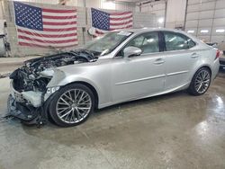 Salvage cars for sale at Columbia, MO auction: 2015 Lexus IS 250