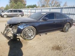 Salvage cars for sale from Copart Finksburg, MD: 2012 Audi A8 Quattro