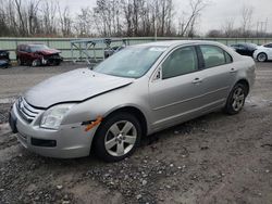 Salvage cars for sale from Copart Leroy, NY: 2007 Ford Fusion SE