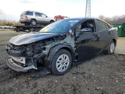 Salvage cars for sale at Windsor, NJ auction: 2016 Toyota Prius